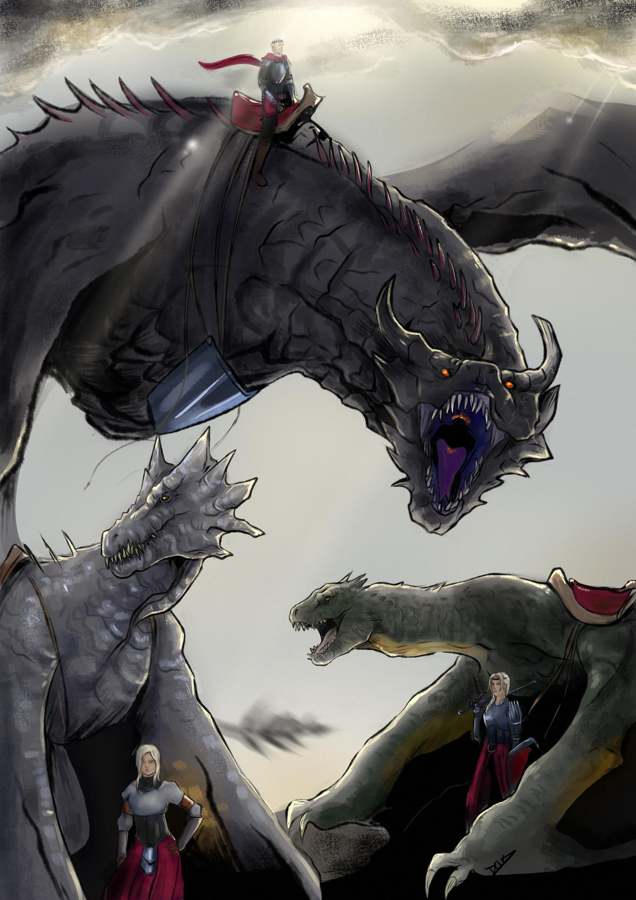 Conquest Animation Reference Aegon's Conquest by dougrart on DeviantArt