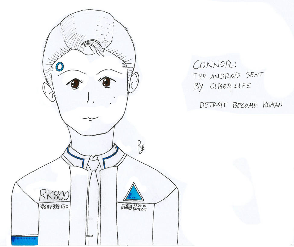 Connor: The Android sent by Ciberlife by Randoraz on DeviantArt