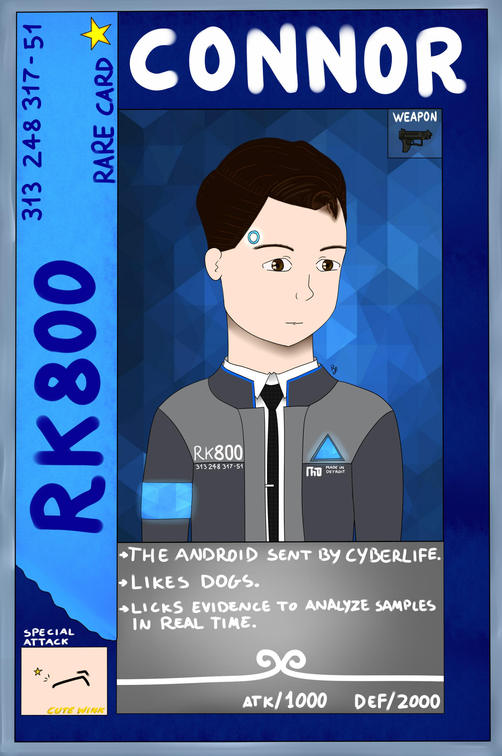 Connor Card by Randoraz on DeviantArt