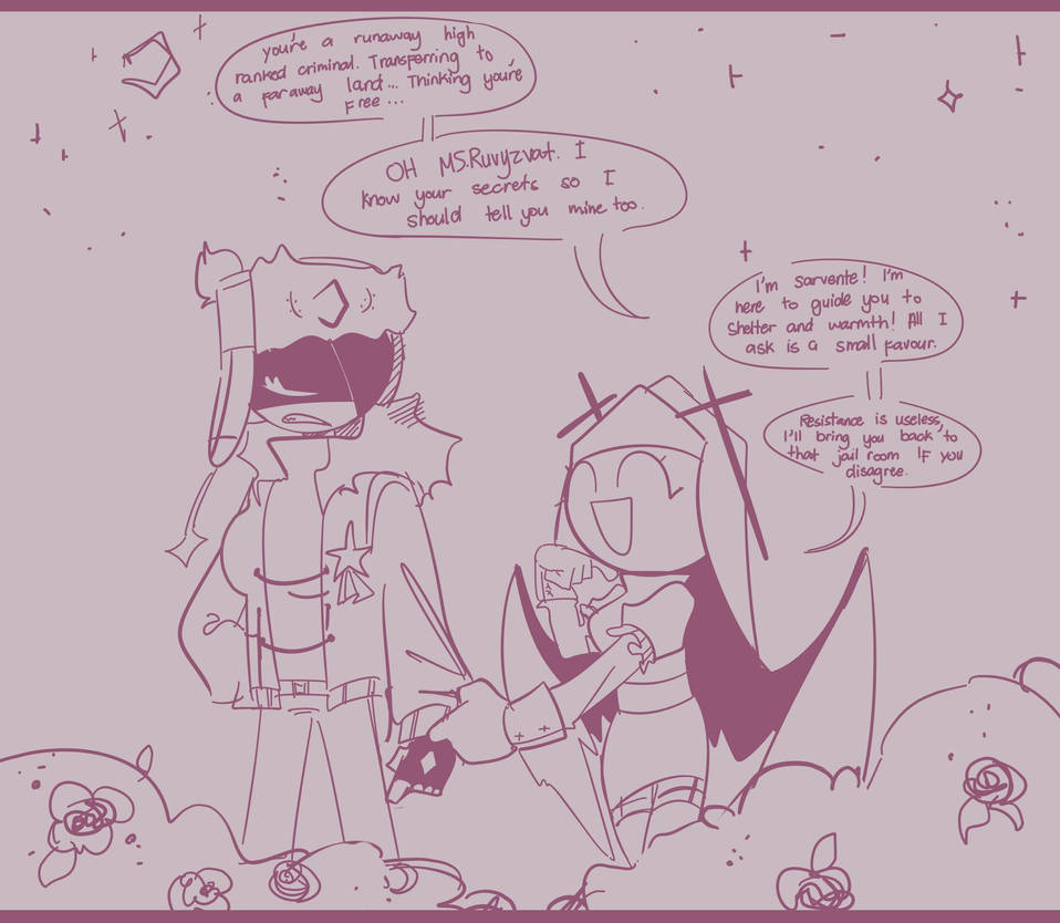 Sarvente And Genderbent Ruv Meeting Each Other. by Maddie7666 on DeviantArt
