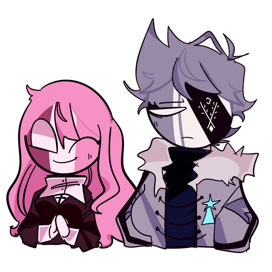 Sarv and Genderbent Ruv without hats by Maddie7666 on DeviantArt