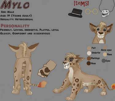 Mylo reference sheet!