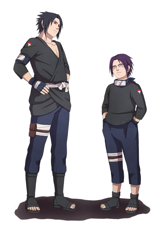 Uchiha Daisuke, possível filho de Sasuke e Sakura