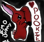 Pookie the Emo Bunny