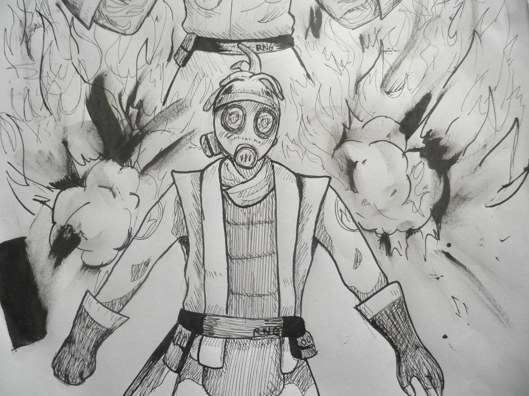 Pyro Pointing Explosive Pyro by minarosario on DeviantArt