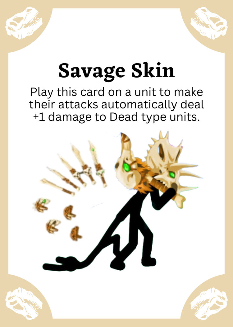 Savage Skin (Stick War Legacy: The Card Game) by GoatmanThe15th on  DeviantArt