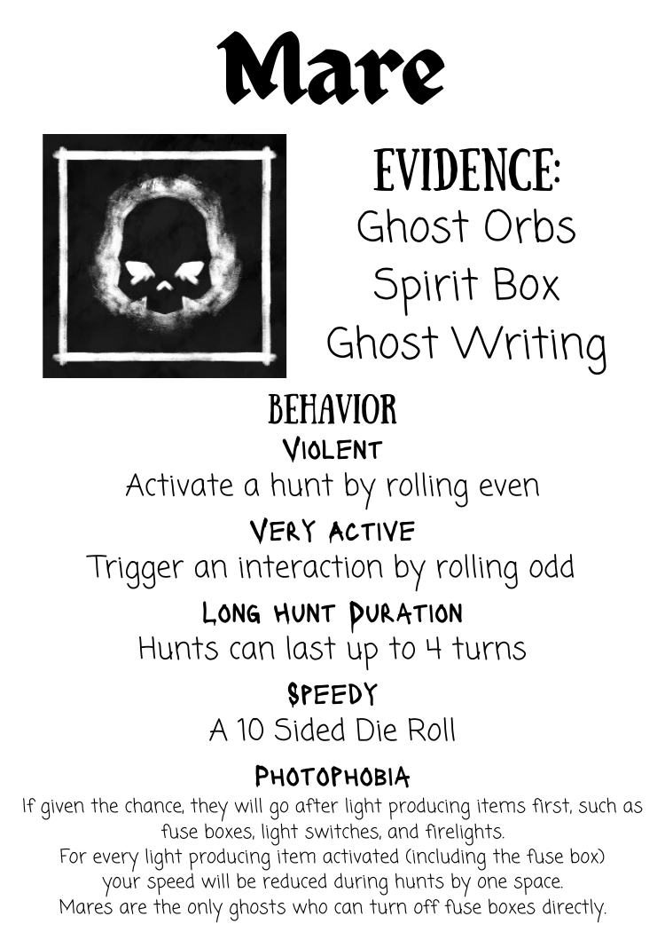 Cardorb Ghost Mare (Ghost Type Card) by GoatmanThe15th on DeviantArt