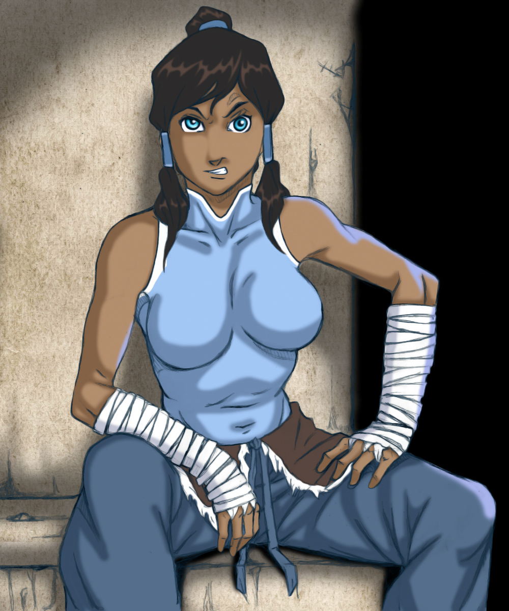 Korra Kick Ass Color