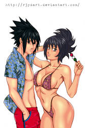 Sasuke and Anko