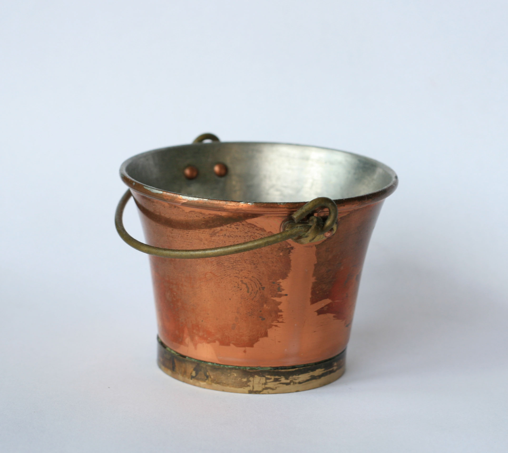 metal bucket handle down by doko-stock