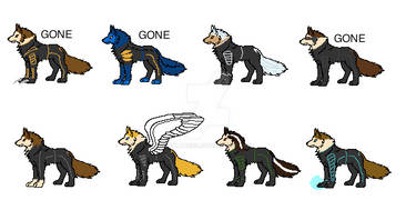 X-men Wolf Pixel Adoptables