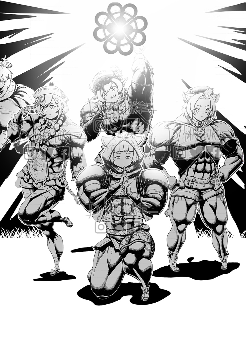 loli team genshin Impact by DLakiLuke on DeviantArt