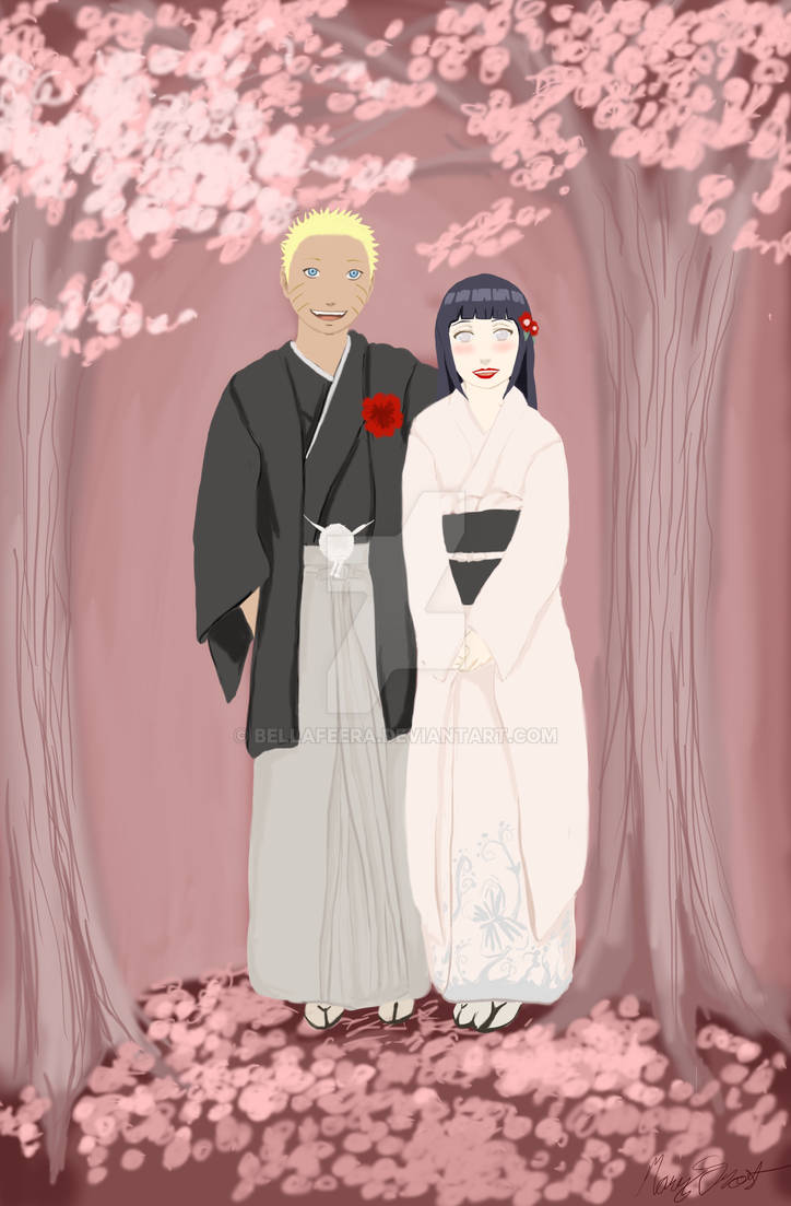 Naruto and Hinata: a Happy Wedding by Bellafeera on DeviantArt