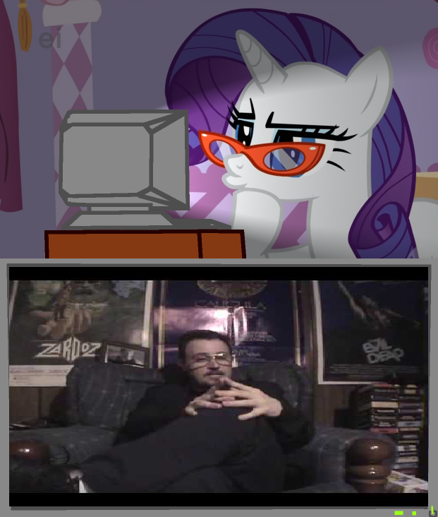 Rarity Meme: The Cinema Snob