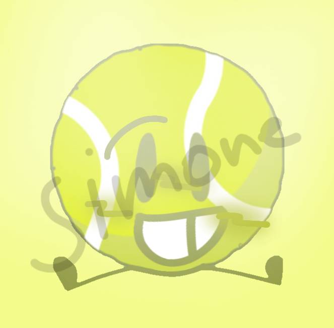 Tennis ball bfdi fanart! by DwtdSimone on DeviantArt