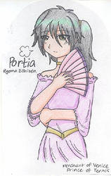 Ryoma as Portia