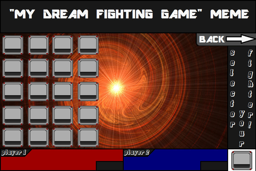 fighter select template by DerekTH18 on DeviantArt