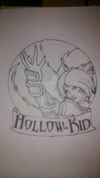 Gamer Tag Logo - Hollow-Kid (uncolored)