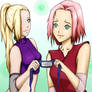 Ino and Sakura