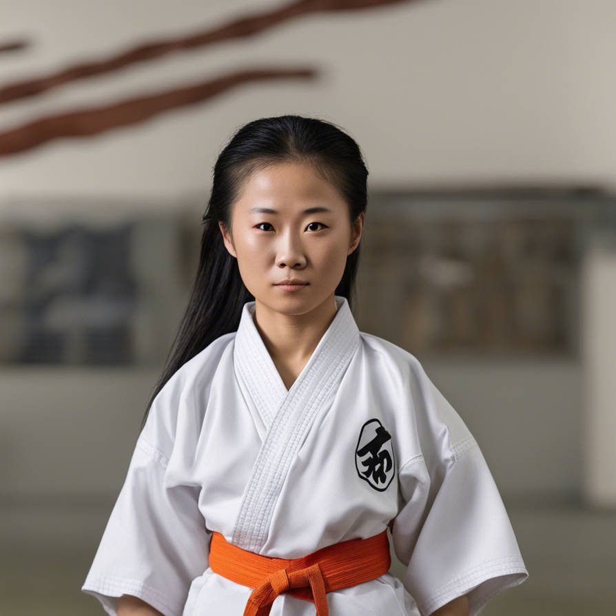 Wai Lin in a Karate Gi by ZacharyCockerham on DeviantArt