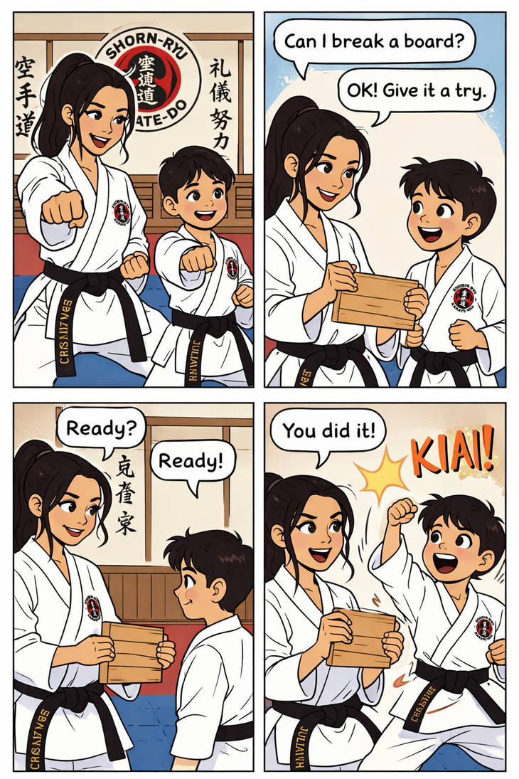 Cristina Vee and Mateo Javier doing Karate by ZacharyCockerham on ...