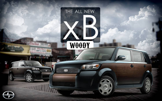 scion xb - woody