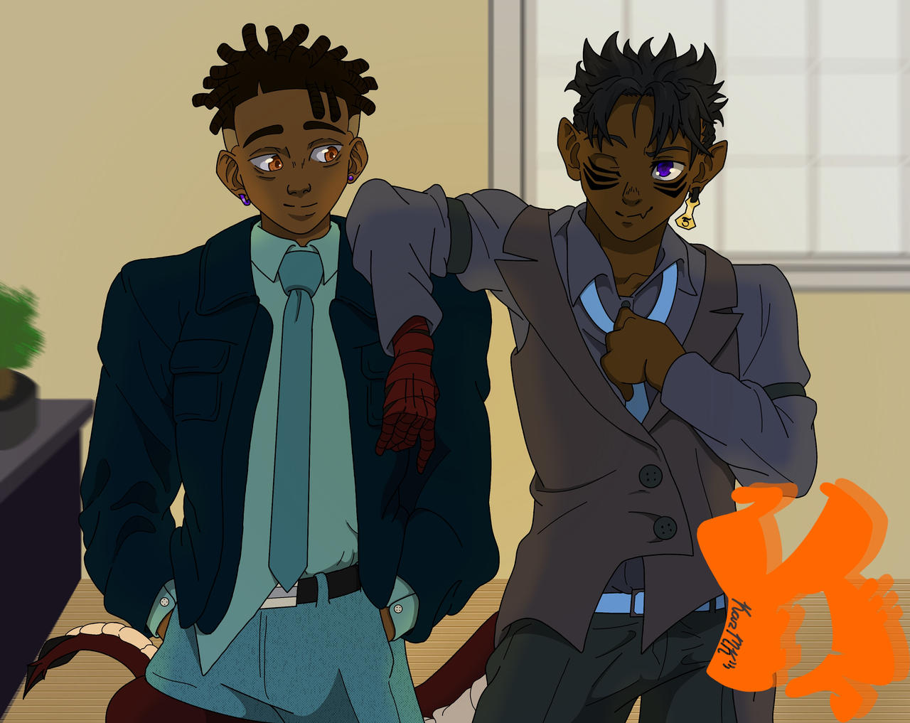 Kai and Kazuha