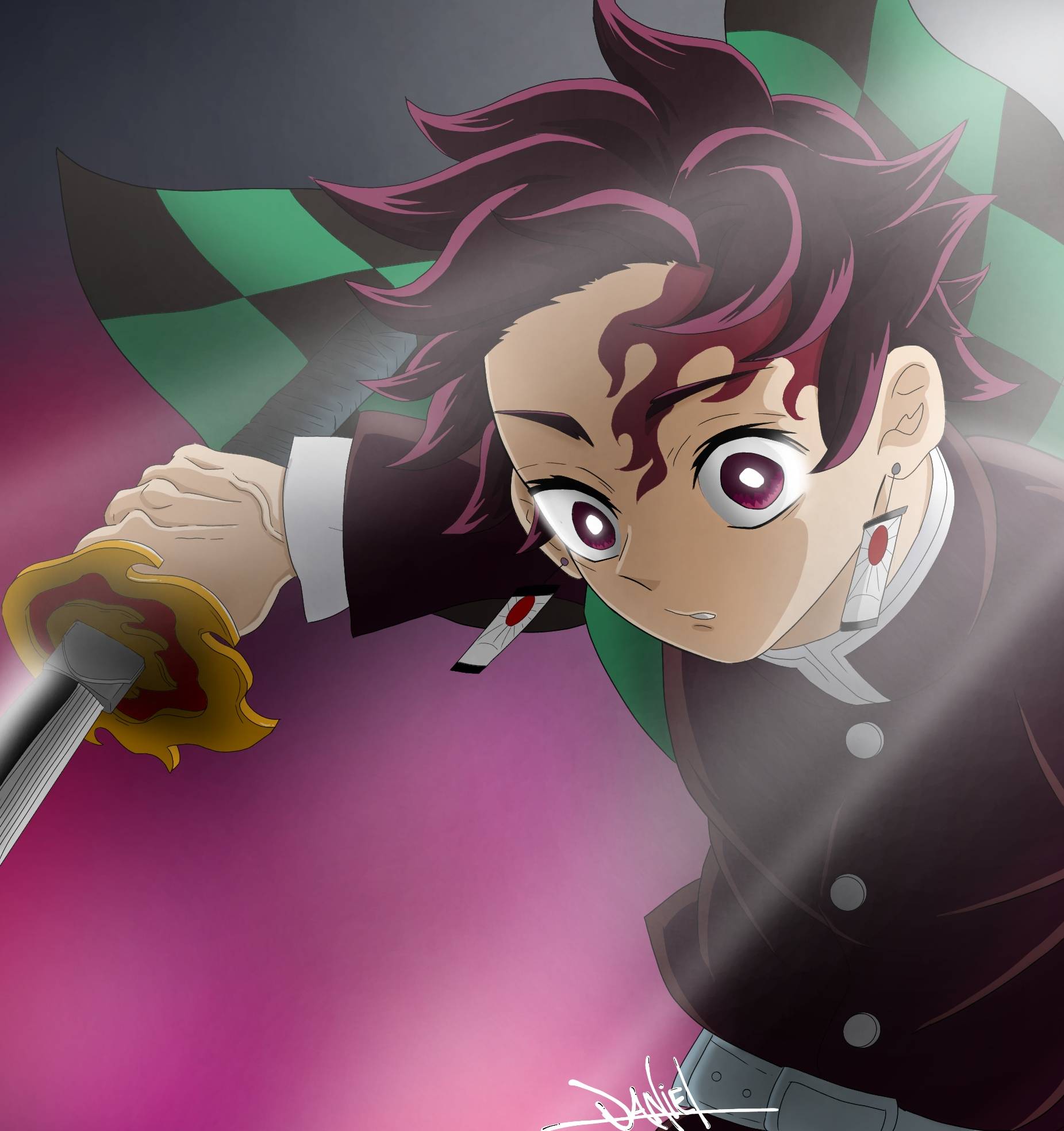 Tanjiro Kamado by TrippinTheLife on DeviantArt