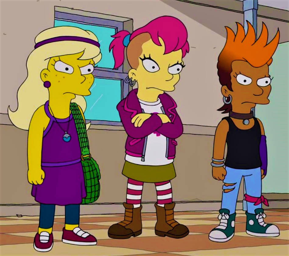 Feminist Bossy Riot Trio from The Simpsons by MMMarconi127 on DeviantArt