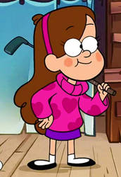 Mabel's Pink Heart Sweater