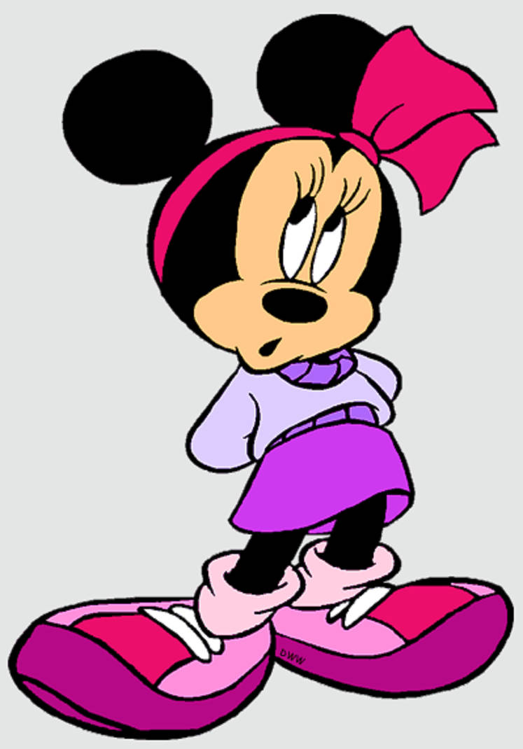 Minnie Deviantart Minnie Mouse Posing Curiously by MMMarconi127 on DeviantArt