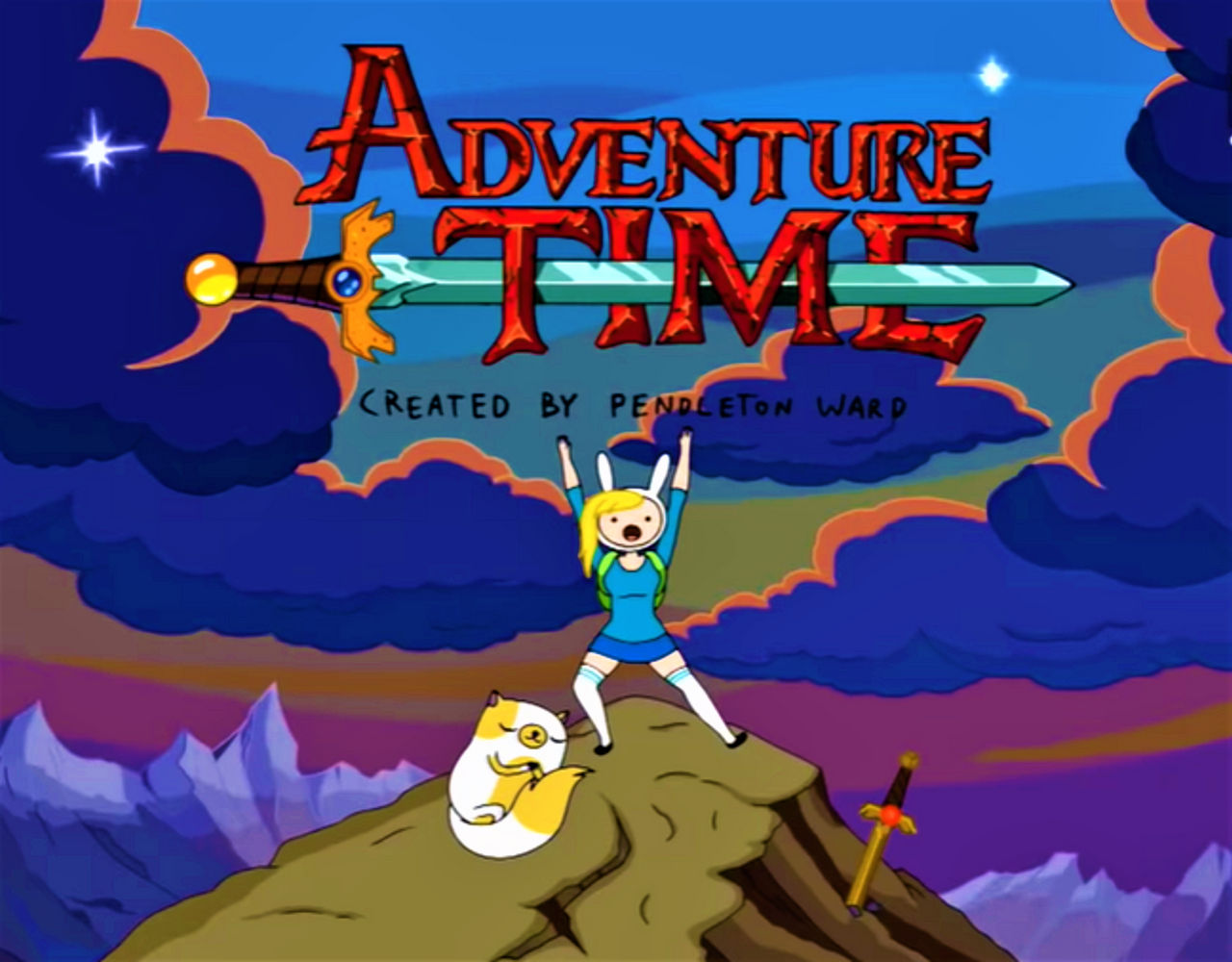 Adventure Time with Fionna and Cake Logo by MMMarconi127 on DeviantArt