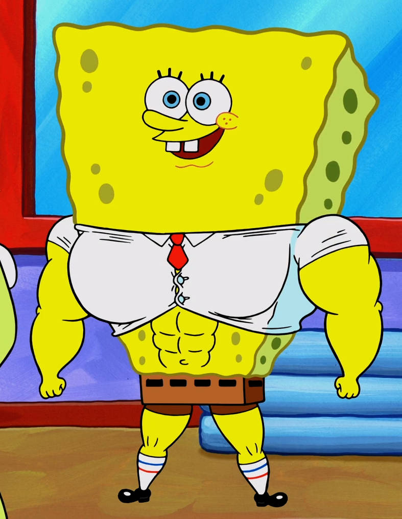 SpongeBob MuscularPants by MMMarconi127 on DeviantArt