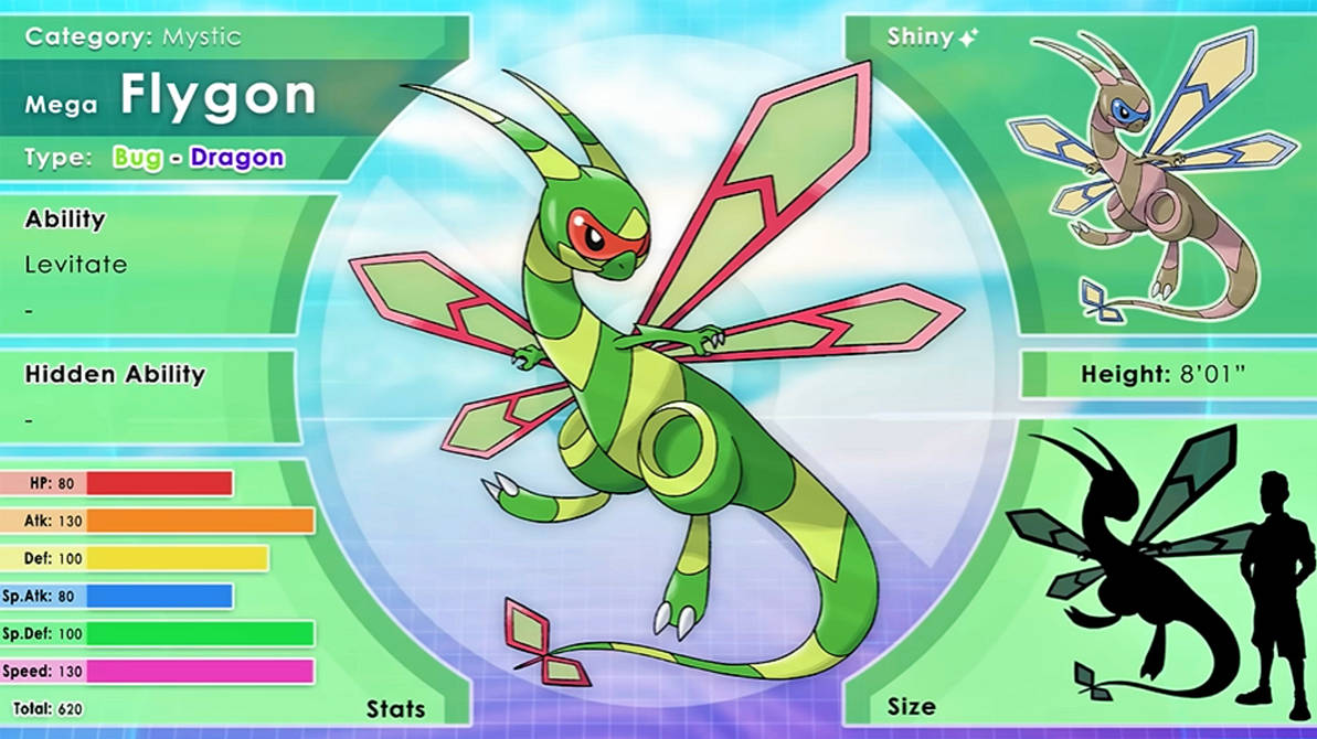 Mega Flygon by TrueGreen7 by MMMarconi127 on DeviantArt