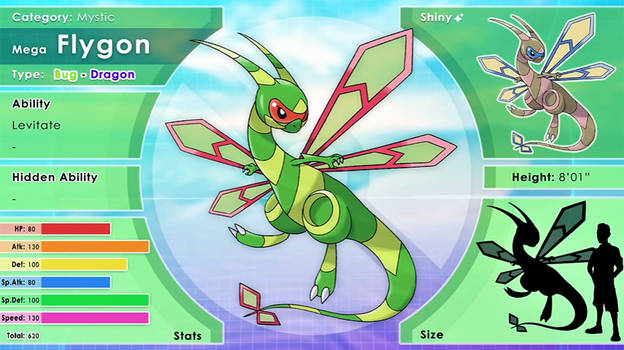 Mega Flygon by TrueGreen7