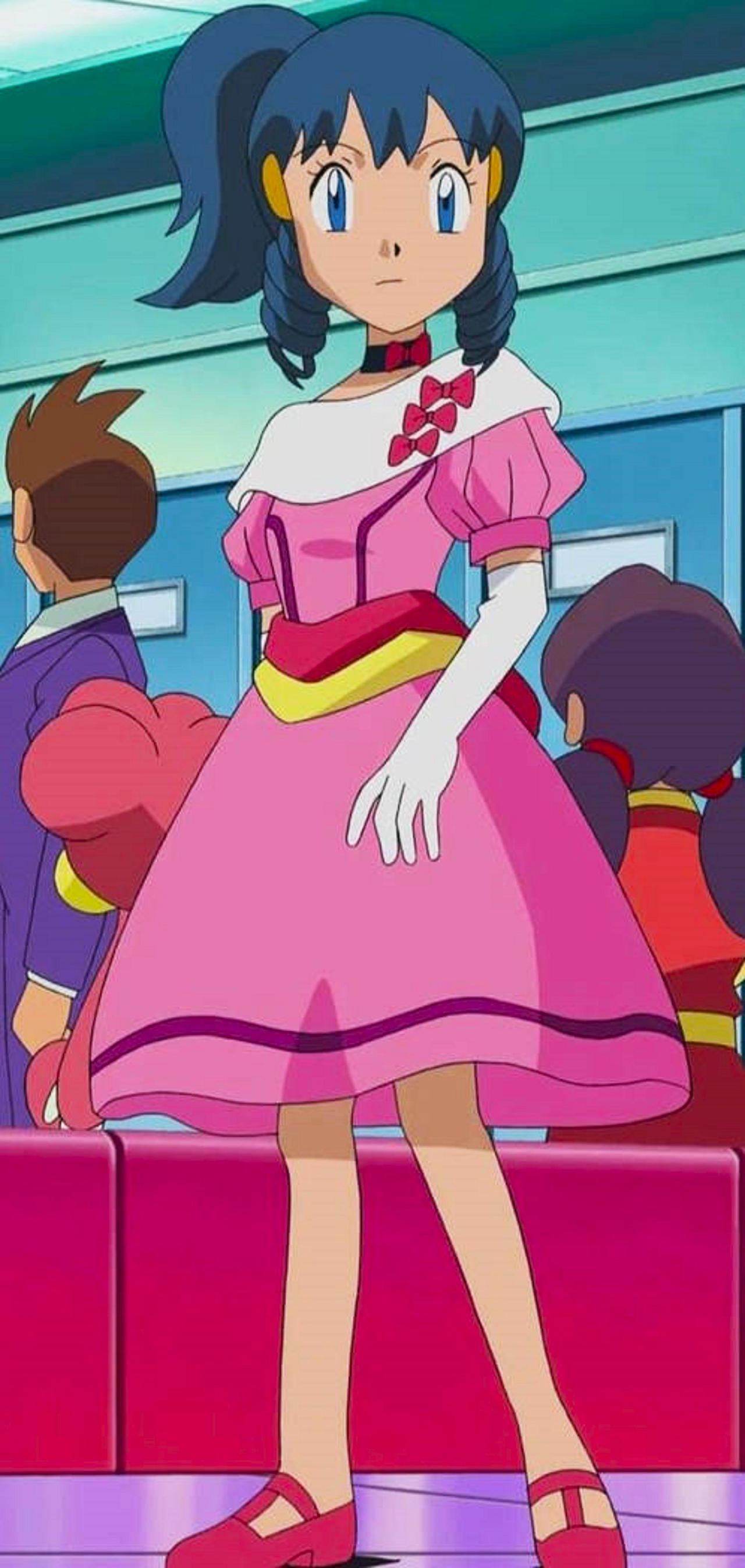 pokemon dawn pink dress Dawn's Pink Dress