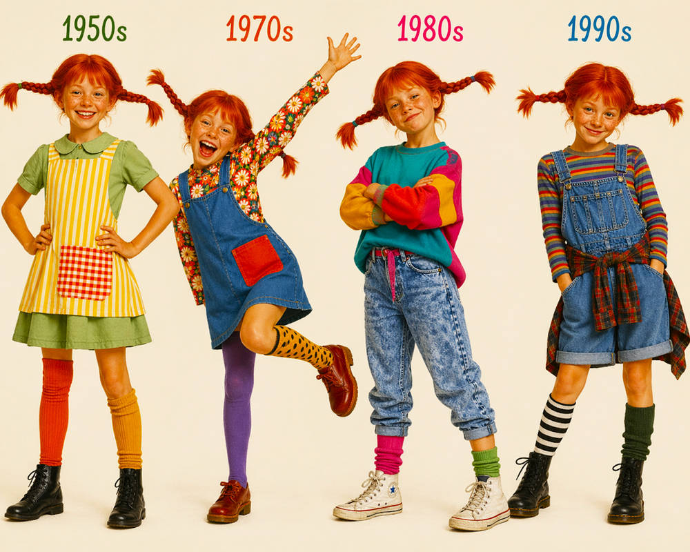 Pippy Style Pippi Longstocking Retro Fashion Poses by MMMarconi127 on DeviantArt