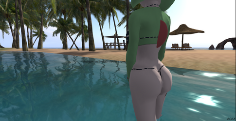 Nowan Mystiere _ Gardevoir _ bikini butt 1