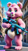 Anti-Terrorist Division Care Bear (1) by IndigoMystiere
