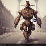 Steampunk police mecha 20240319