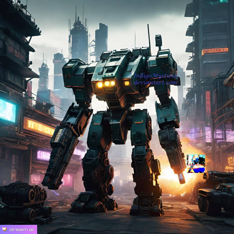 Cyberpunk Mech 20250330 By IndigoMystiere On DeviantArt cyberpunk-mech-20250330-by-indigomystiere-on-deviantart