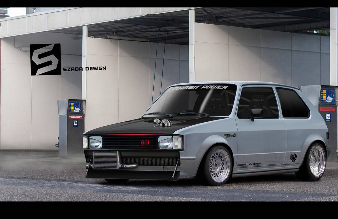 VW MK1 Turbo Rabbit by Szaba18 on DeviantArt