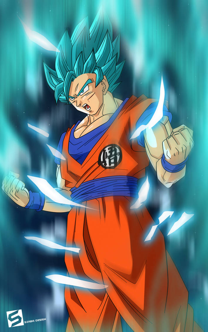 Super Saiyan Blue Son Goku by Szaba18 on DeviantArt