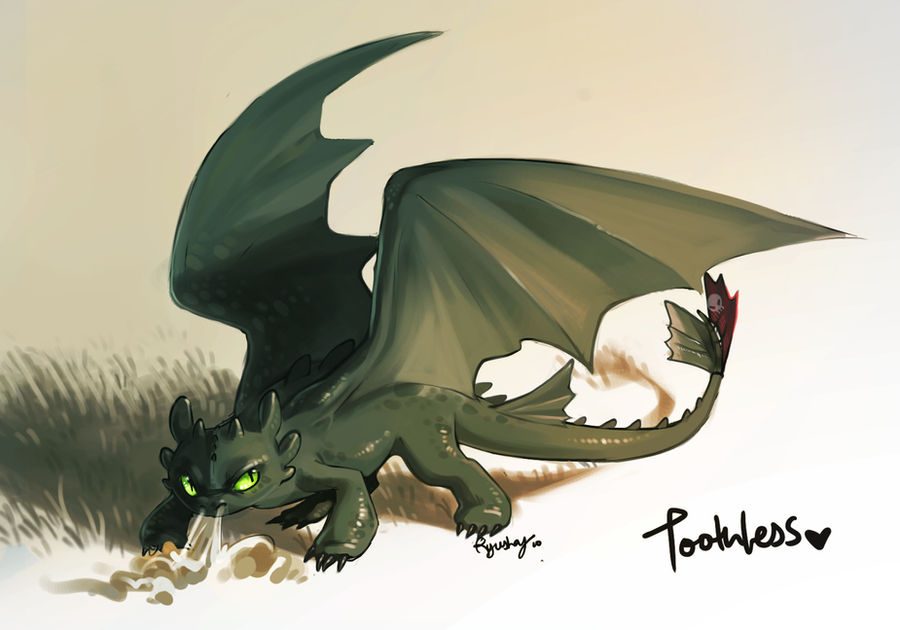 toothless by Ryushay on DeviantArt