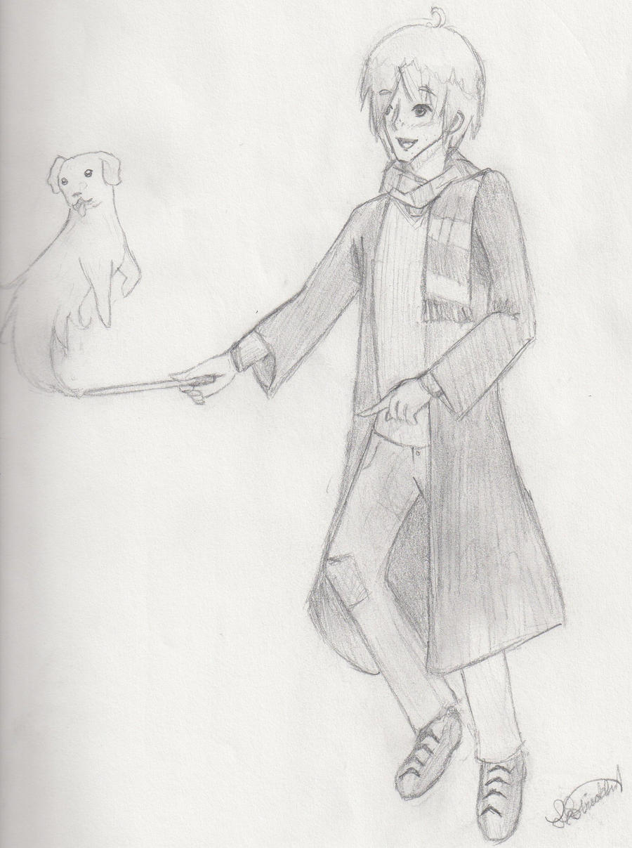 Ron's Patronus by kissymwah on DeviantArt