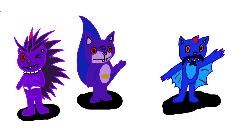 HTF-TF: Galvy Cyc and Scourge by SpontaneousFork on DeviantArt