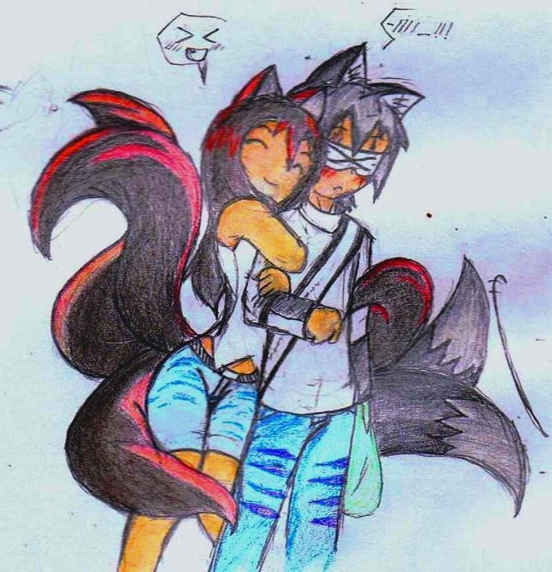 Cat and Dog (colored)