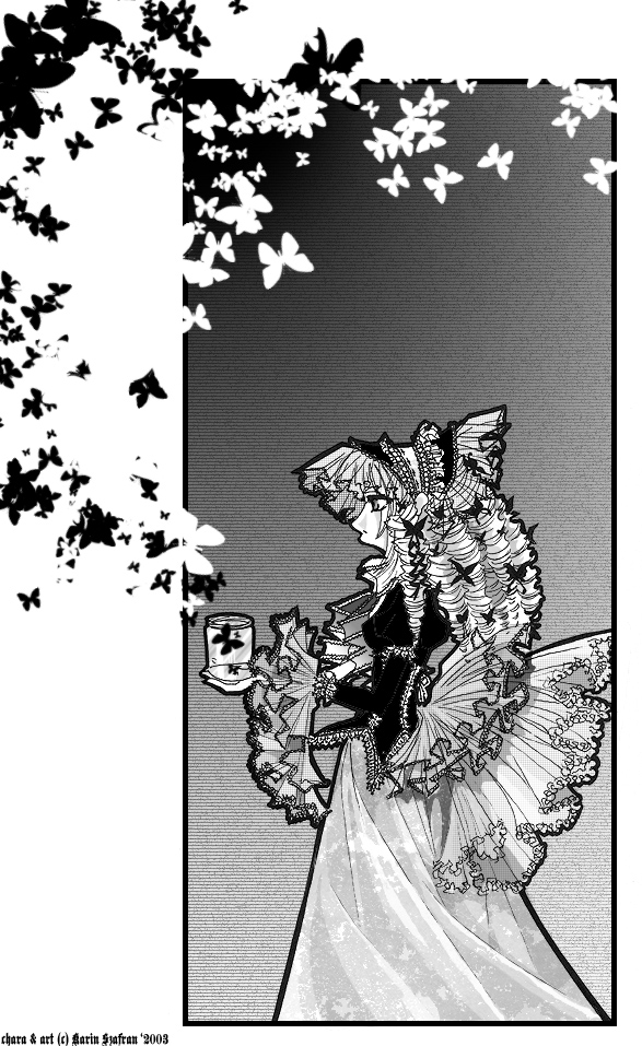 -butterfly manga art-