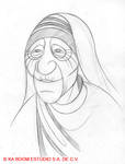 Mother Therersa by marimoreno