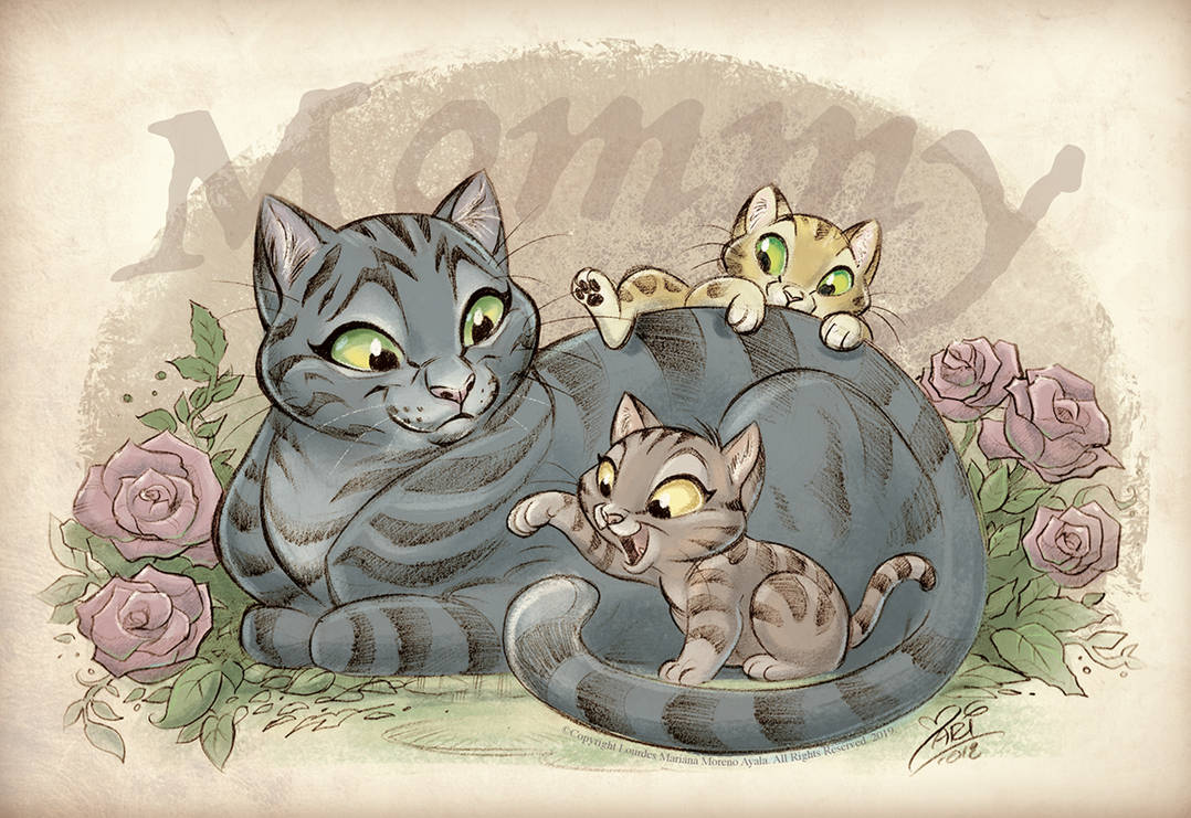 Cat Mommy by marimoreno Cat Mommy by marimoreno